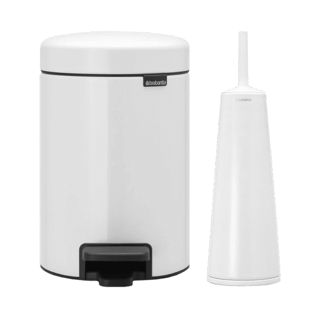 ست ۳ لیتر و توالت شو سفید برابانتیا brabantia