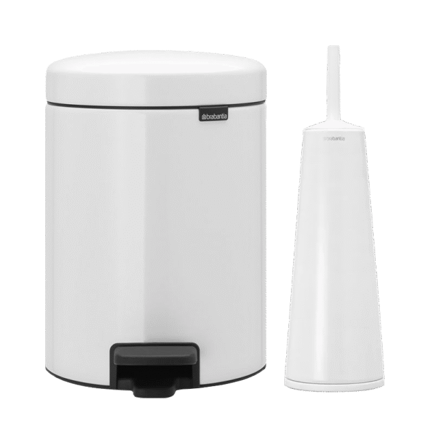 ست سطل ۵ لیتر و توالت شو سفید برابانتیا brabantia