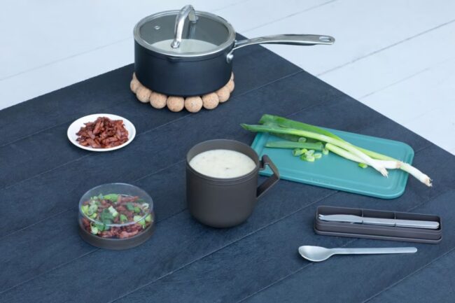 ماگ صبحانه اوتمیل (oatmeal) مشکی برابانتیا brabantia - تصویر 9