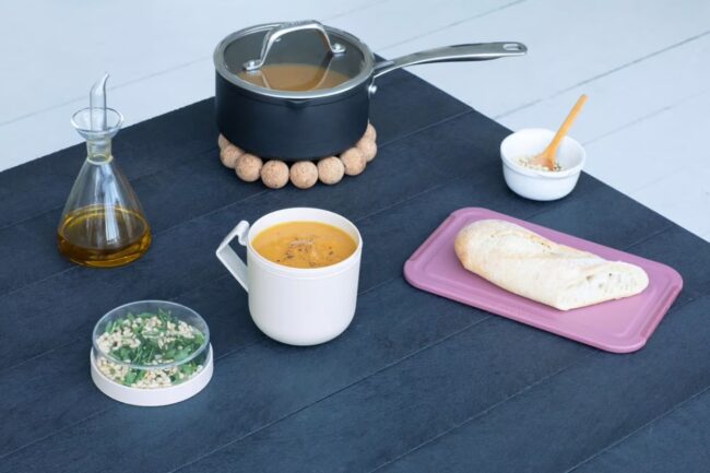 ماگ صبحانه اوتمیل (oatmeal) سفید برابانتیا brabantia - تصویر 7