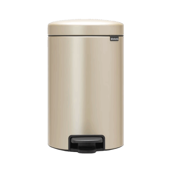 سطل زباله 12 لیتر پدالی طلایی برابانتیا brabantia