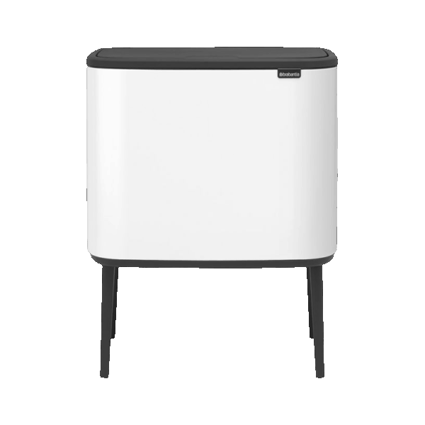 سطل زباله 36 لیتر سفید چهارپایه برابانتیا brabantia