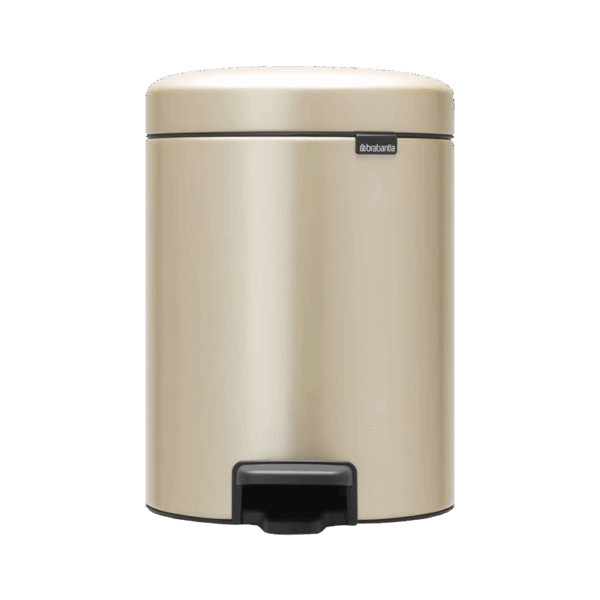 سطل زباله 5 لیتر پدالی طلایی برابانتیا brabantia
