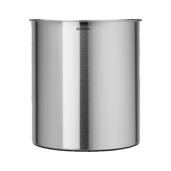 سطل زباله دفتری 7 لیتر استیل مات برابانتیا brabantia