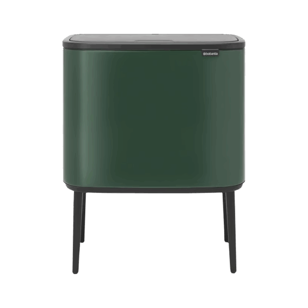 سطل زباله 23+11 لیتر یشمی چهارپایه برابانتیا brabantia