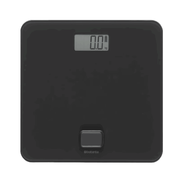 ترازو حمام بدون باطری مشکی برابانتیا