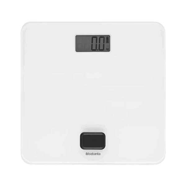 ترازو حمام بدون باطری سفید برابانتیا
