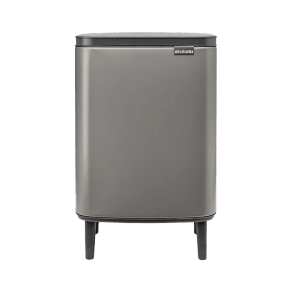 سطل زباله 12 لیتر پلاتینیوم چهارپایه برابانتیا brabantia