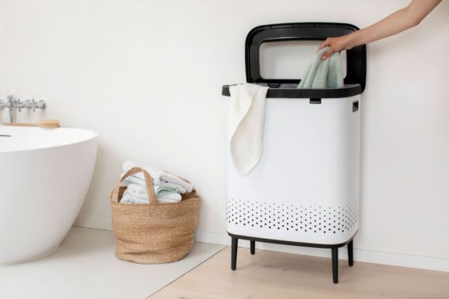 سطل رخت دو مخزنه ۹۰ لیتر برابانتیا brabantia - تصویر 2