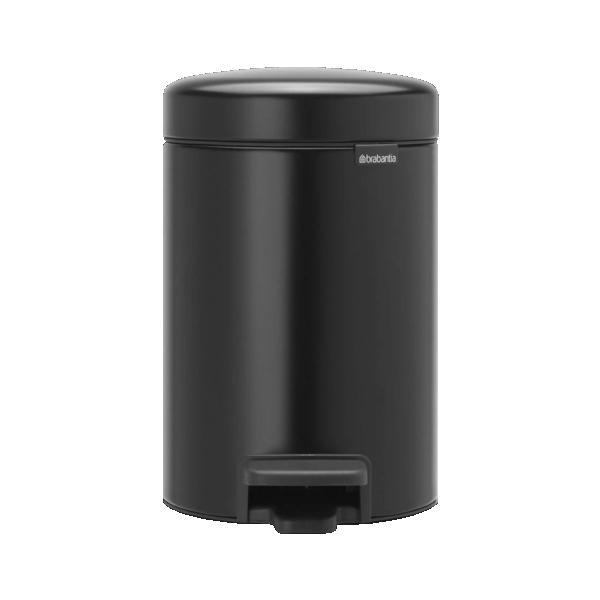 سطل زباله 3 لیتر پدالی مشکی برابانتیا brabantia