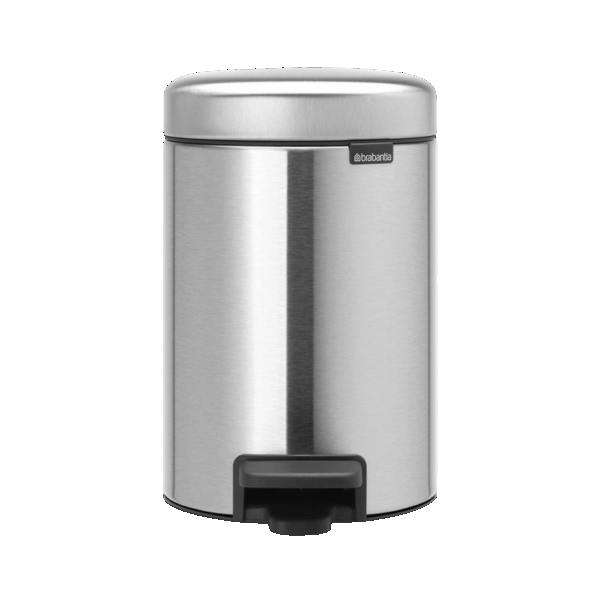سطل زباله 3 لیتر پدالی استیل مات برابانتیا brabantia