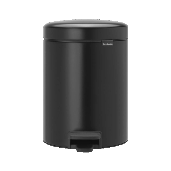سطل زباله 5 لیتر پدالی مشکی برابانتیا brabantia