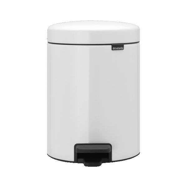 سطل زباله 5 لیتر پدالی سفید برابانتیا brabantia