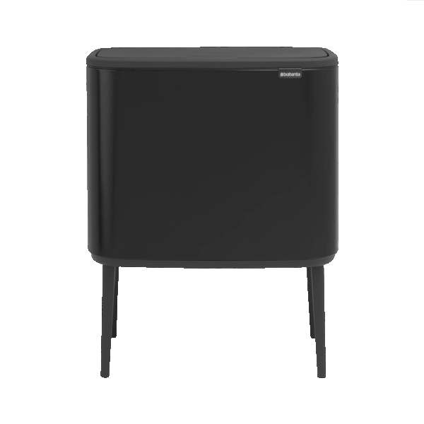 سطل زباله 36 لیتر مشکی چهارپایه برابانتیا brabantia