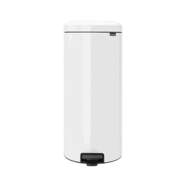 سطل زباله 30 لیتر پدالی سفید برابانتیا brabantia