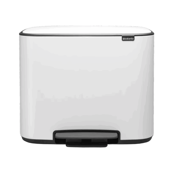 سطل زباله 36 لیتر پدالی سفید برابانتیا brabantia