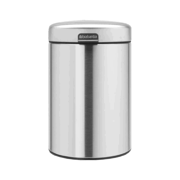 سطل زباله 3 لیتر دیواری استیل مات برابانتیا brabantia