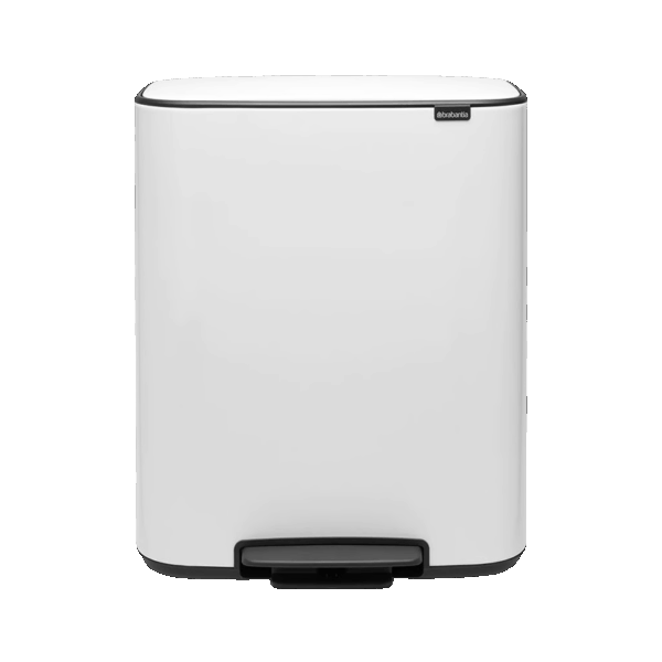 سطل زباله 60 لیتر پدالی سفید برابانتیا brabantia