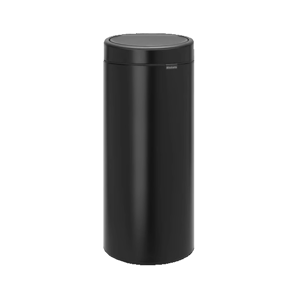 سطل زباله 30 لیتر تاچ مشکی برابانتیا brabantia