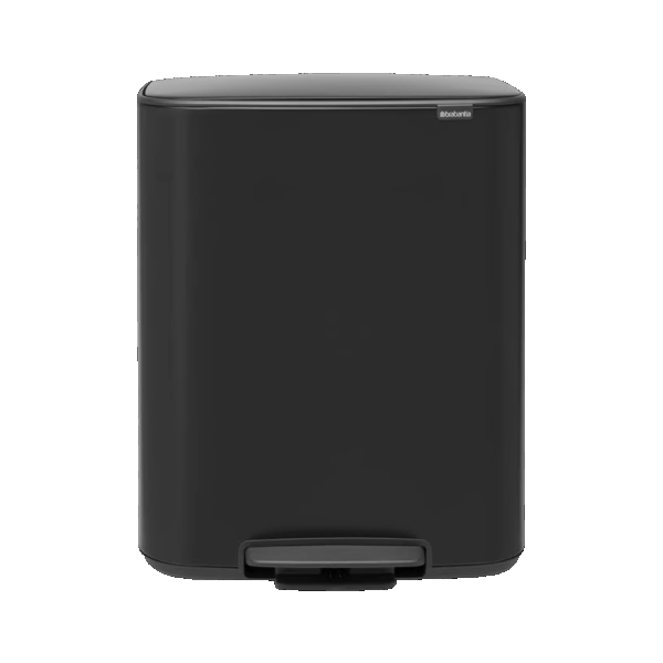 سطل زباله 60 لیتر پدالی مشکی برابانتیا brabantia