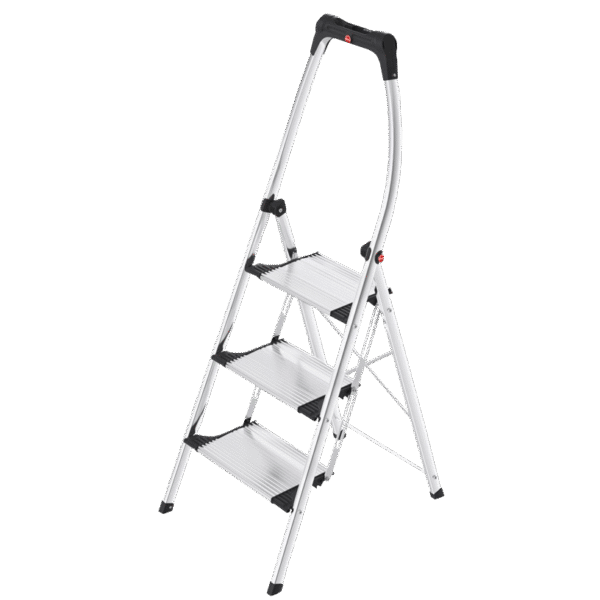 نردبان سه پله هایلو آلمان مدل K100 تاپ لاین hailo