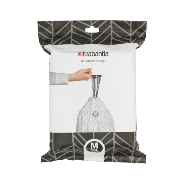 کیسه زباله سایز ۶۰ لیتر ۴۰ عددی برابانتیا brabantia