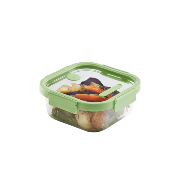 ظرف نگهدارنده شیشه ای مربع 1100 میلی لیتر لکوئه اسپانیا lekue 🇪🇸