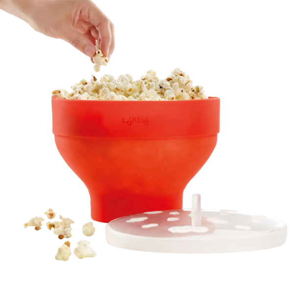 ظرف سیلیکونی پاپ کورن لکوئه اسپانیا lekue 🇪🇸