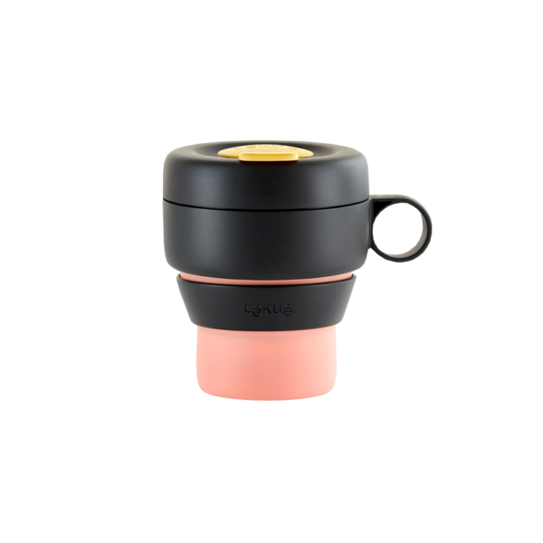 ماگ تاشو مسافرتی صورتی لکوئه اسپانیا lekue 🇪🇸