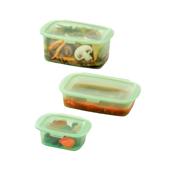 ست 3 عددی ظروف یخچالی سیلیکونی لکوئه اسپانیا lekue 🇪🇸